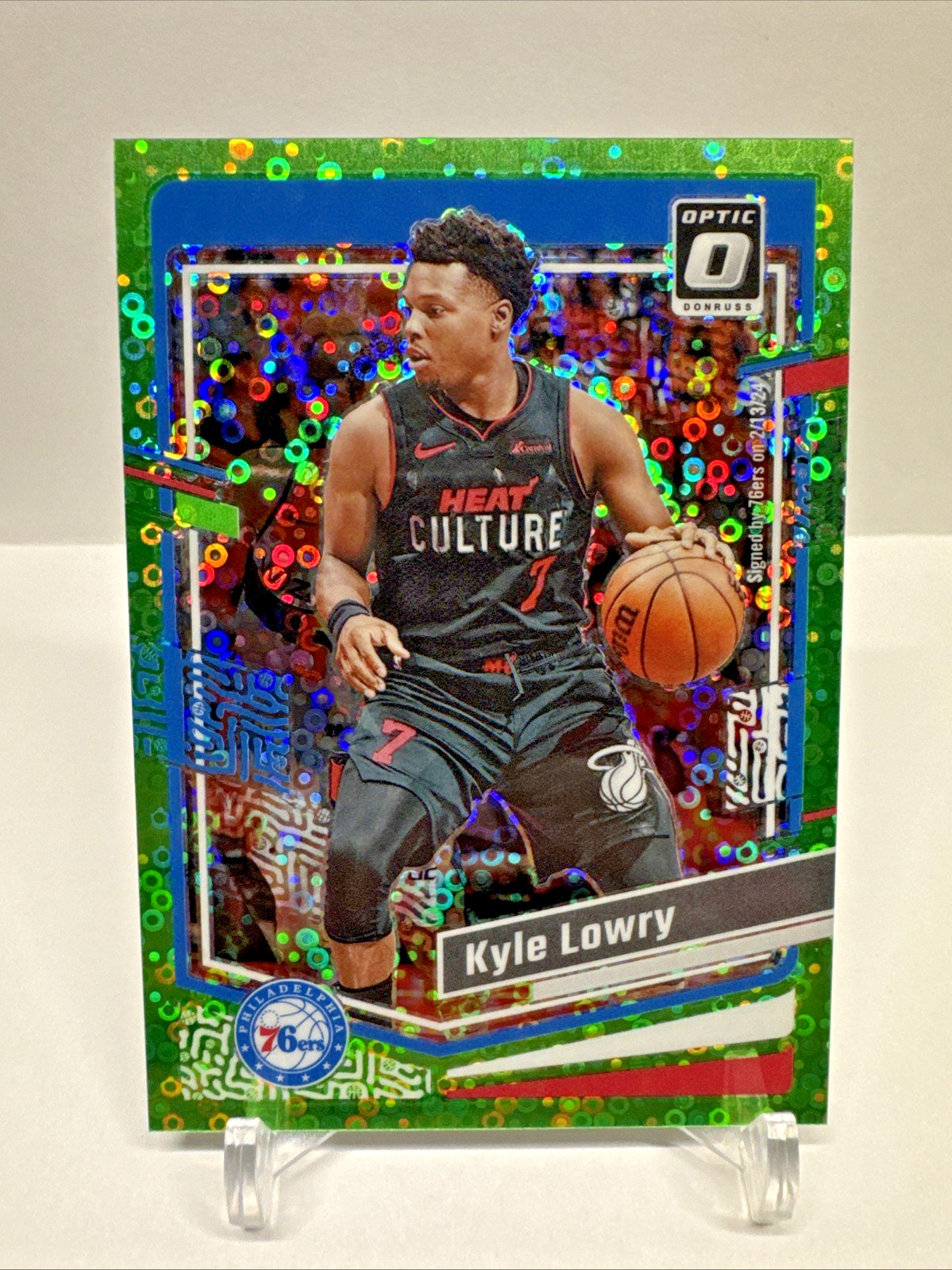 2023-24 Donruss Optic Kyle Lowry Green Fast Break /5