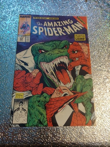 The Amazing Spider-Man #313 - Kiosk - Marvel 1989 - Todd McFarlane - FN