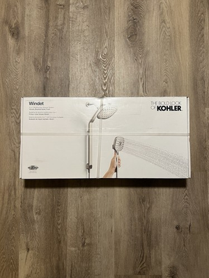 #ad #ad KOHLER Windet Showering Rail Combo in Vibrant Brushed Nickel K R27971 G BN $139.99
