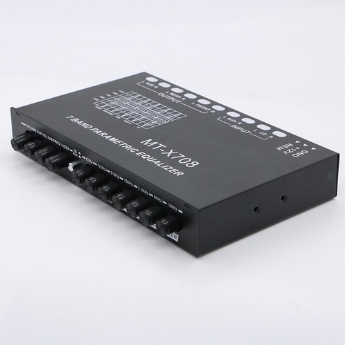7 Band Equalizer Car Audio 12V Multifunktionaler Car Audio Graphic Equalizer - Picture 3 of 7