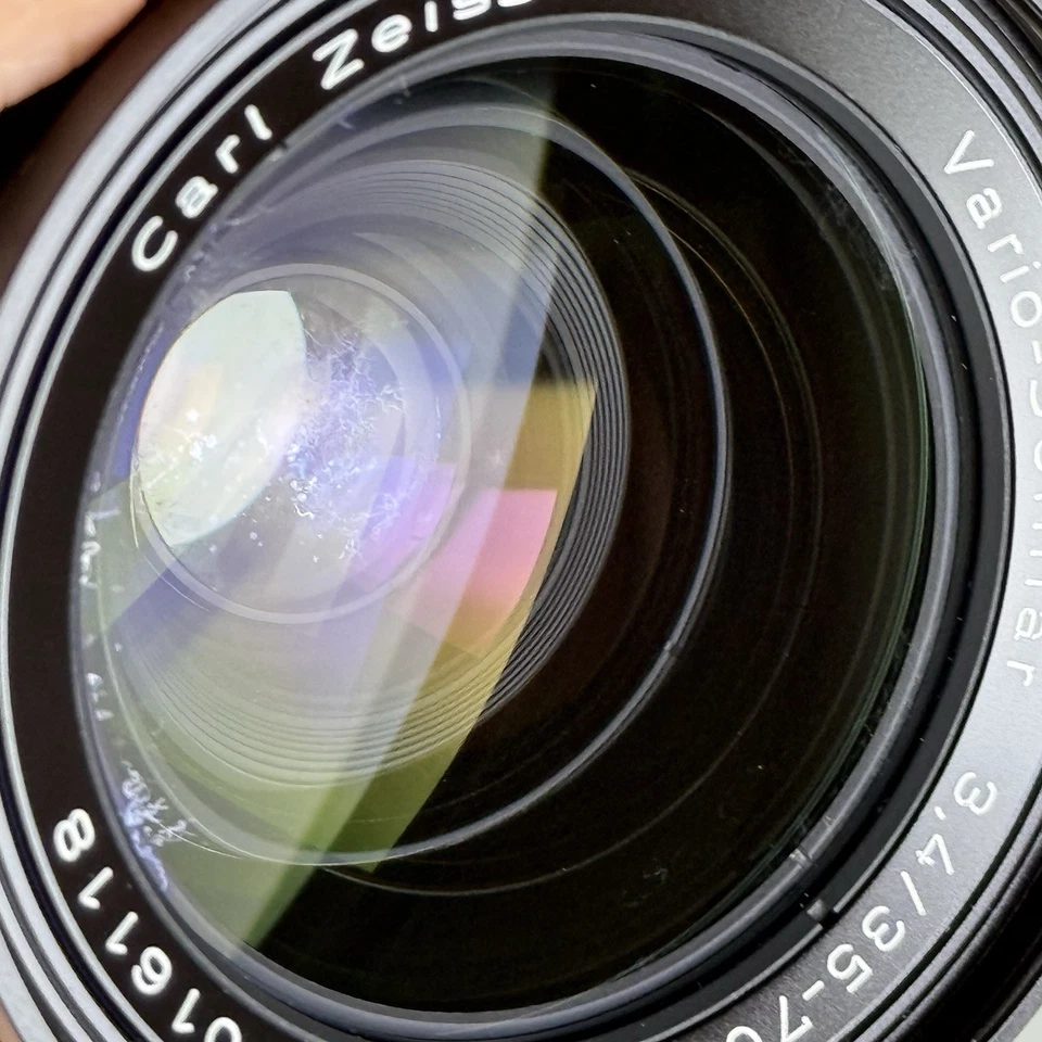 [Exc-] Contax Carl Zeiss Vario-Sonnar T* 35-70mm F/ 3.4 MMJ Lens CY JAPAN - Image 3 of 4