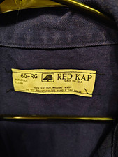 Red Kap Mechanic Coveralls Jumpsuit Cotton Twill Navy Men's 60-RG CC14NV