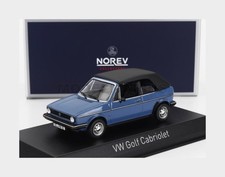 NOREV 840069 Volkswagen - Golf Cabriolet Open 1981 - Blue - 1/43