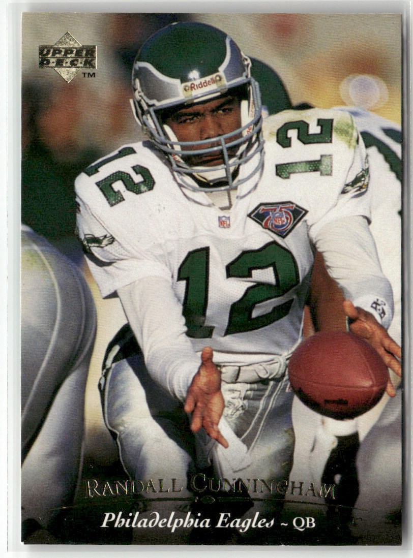 1995 UPPER DECK #90 RANDALL CUNNINGHAM PHILADELPHIA EAGLES