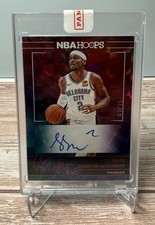 2024 Panini NBA Hoops Ink Shai Gilgeous-Alexander On Card Auto Encased /15 MVP🔥