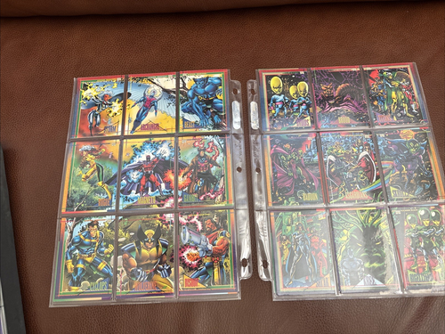 1993 Marvel Universe Series IV 4 complete 180 Card Base Set & 7 Foil Chase Cards - Picture 7 of 14