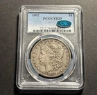 1892 Morgan Silver Dollar — PCGS VF35 CAC ✅ Original Surfaces