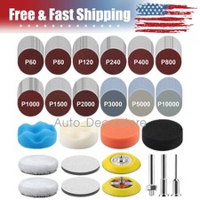 1 inch 250PCS Sanding Discs 60-10000 Grit for Drill Wet Dry Hook Loop Sandpaper 0.05 per gallon