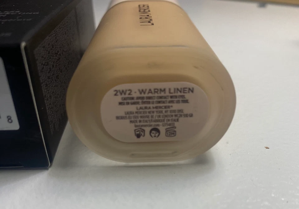 Laura Mercier Real Flawless Foundation Warm Linen 2W2 1oz New in Box - Image 4 of 4