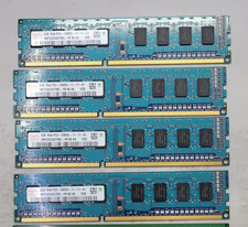 Hynix 8GB 4x2GB 1Rx8 PC3-12800U DDR3 Memory HMT325U6CFR8C-PB Lot ofx4