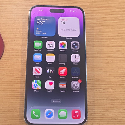 Apple iPhone 14 Pro Max 256GB Purple Factory Unlocked 5G 48MP Camera iOS