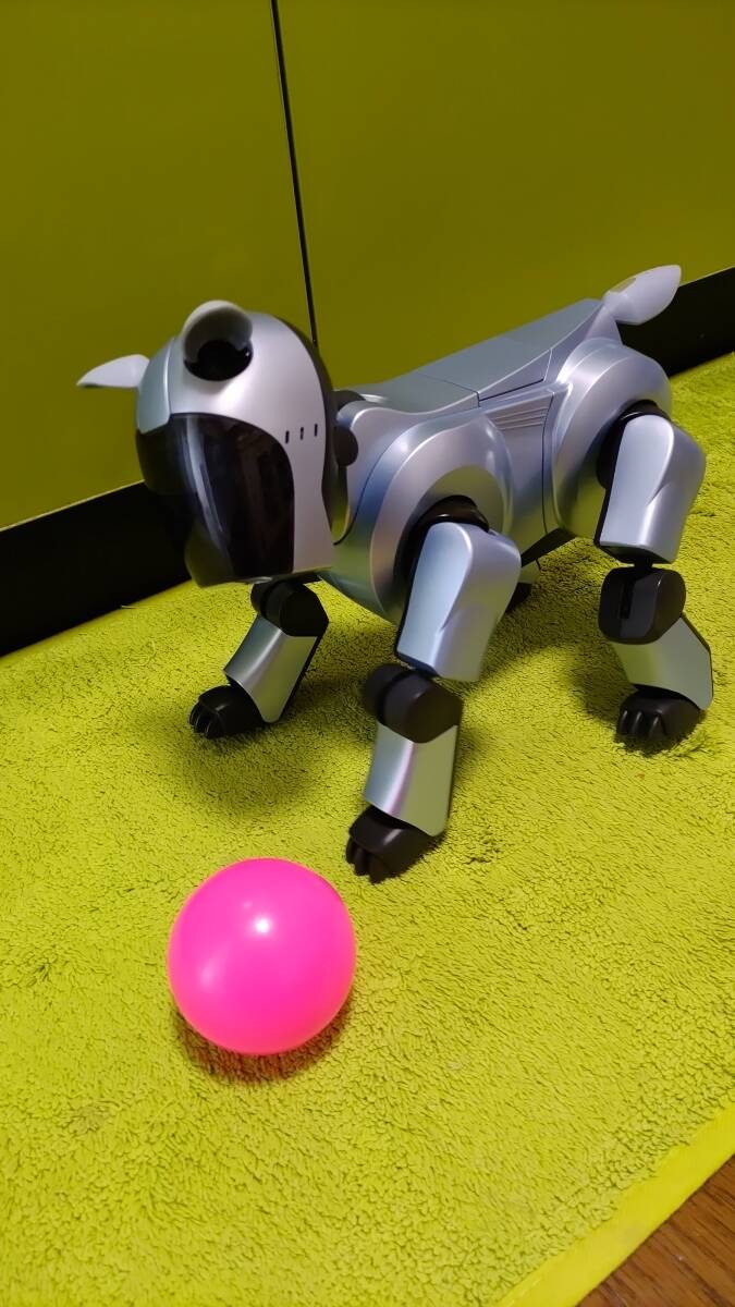 アイボＥＲＳ－２１０（シルバー） Sony AIBO ERS-210 Silver Blue Robot Dog Refurbished Battery