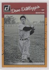 2023 Panini Donruss Retro 1990 Holo Orange Dom DiMaggio #280 2qw
