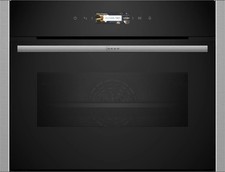 Neff C24MR21N0 N70 Kompaktbackofen mit Mikrowelle, 60 cm breit, 900 W, 45 L, TFT