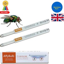 6W T5 Replacement Bug Zapper Bulbs - 9” UV BL368 for Safe Insect Control