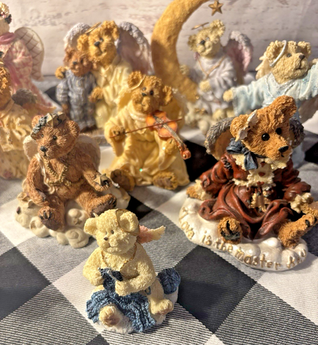 Lote de 14 figuras coleccionables surtidas Boyds Bears Angel ~ Ver fotos - Imagen 5 de 7
