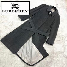 Burberry Women's Wool-Cashmere Long Coat Gray From Japan