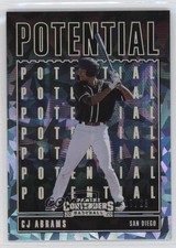 2020 Panini Contenders Potential Cracked Ice /23 CJ Abrams #P-7 o7m