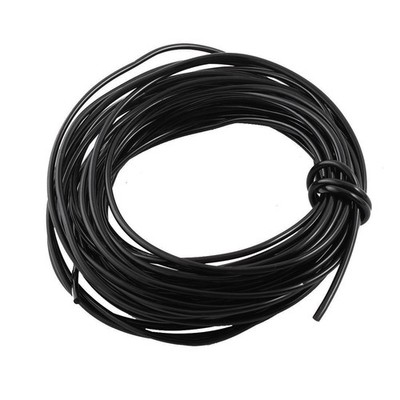 Black Air Pneumatic Fitting Polyurethane Tube Hose 4x2.5mm 15m  #jg