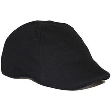 The Original Boston Scally Cap - Scrapper Newsboy Medium-Large, Black