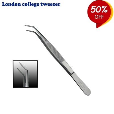 CHIRURGISCHE INSTRUMENTE CHIRURGIE ZANGE LONDON COLLEGE PINZETTE GEWEBEZANGE