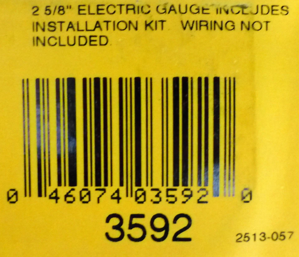 Medidor Automático 3592 Sport Comp Voltímetro Voltímetro Medidor 2 5/8 8 - 18 Voltios Foto 2 de 2