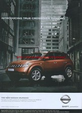Nissan Murano 2005 Magazine Advert #2332