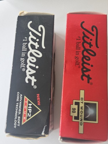 Two Sets Of Titleist Golf Balls HP Tour & DT Wound 30 - Picture 7 of 17