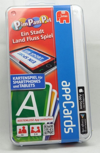 PimPamPet Stadt Land Fluss Lernspiel Kinderspiel für Apple/Android AppCards      - Bild 1 von 1