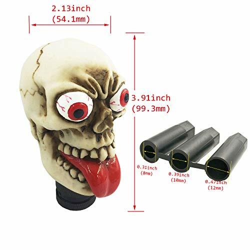 Abfer Skull Shift Knob Fun Gear Stick Knobs Shifter Car Shifting Head Replcem... - Bild 6 von 6