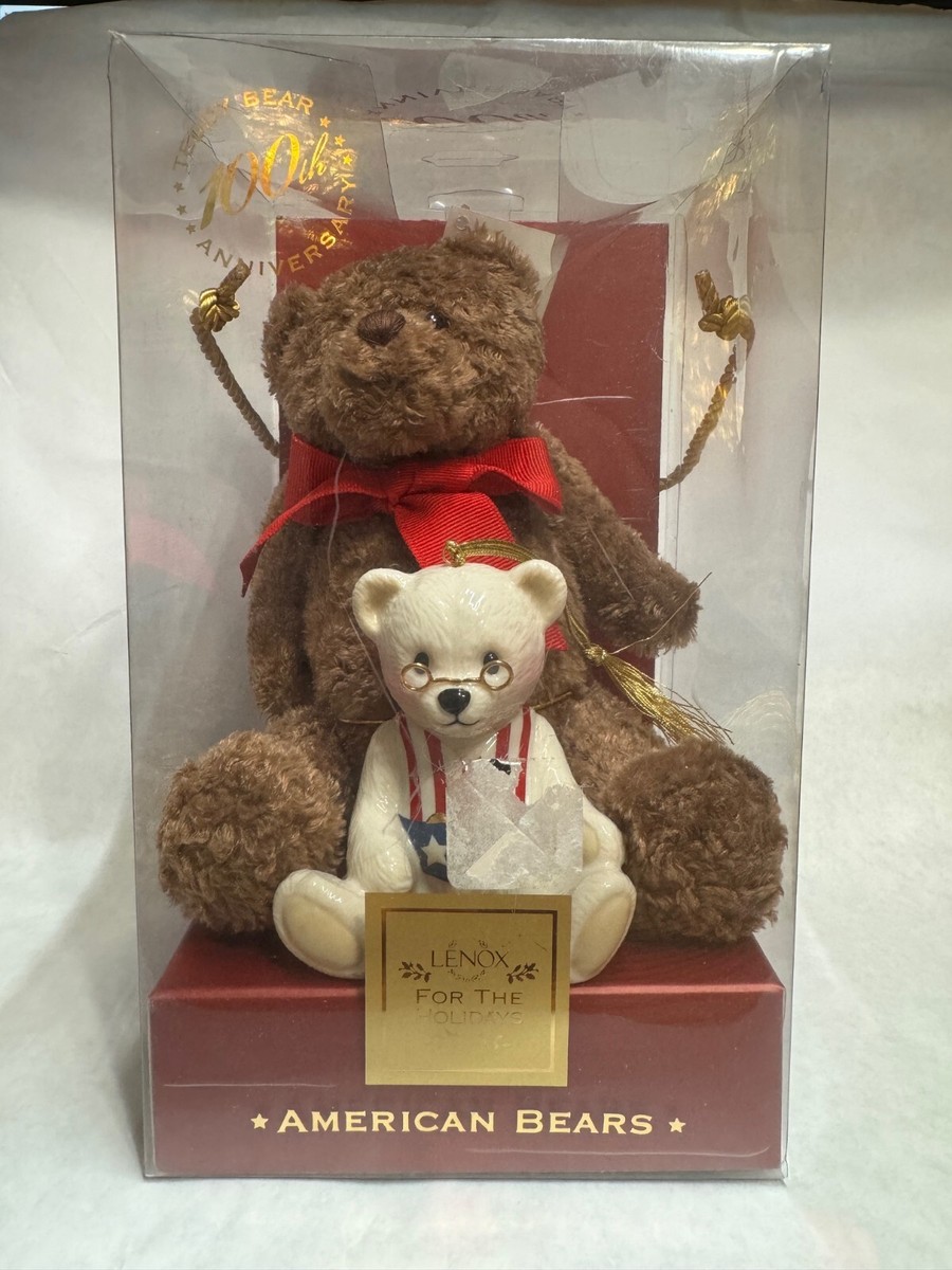6141360 Lenox American Bears Set 100th Anniversary (Ornament