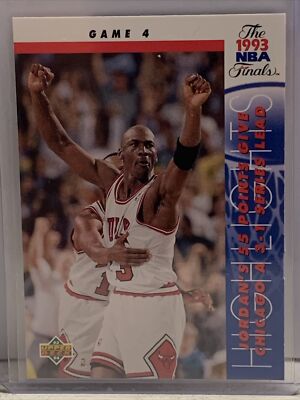 1993 Nba Finals Jordan 93 Tenis 1993-94 Upper Deck #201 Michael - Main Image