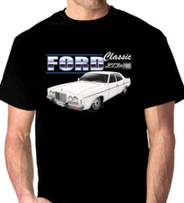 FORD ZH  P6  LTD  SEDAN  QUALITY BLACK T-SHIRT  ( 9 CAR COLOURS)  BIG FIT 