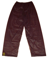 2 Layer SHEER Brown PAJAMA BOTTOM Men/Women 32 Inseam XL 30-50 Waist Stretch  