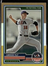 2023 Panini USA Baseball Stars & Stripes #60 Cameron Tilly BSG Prizm