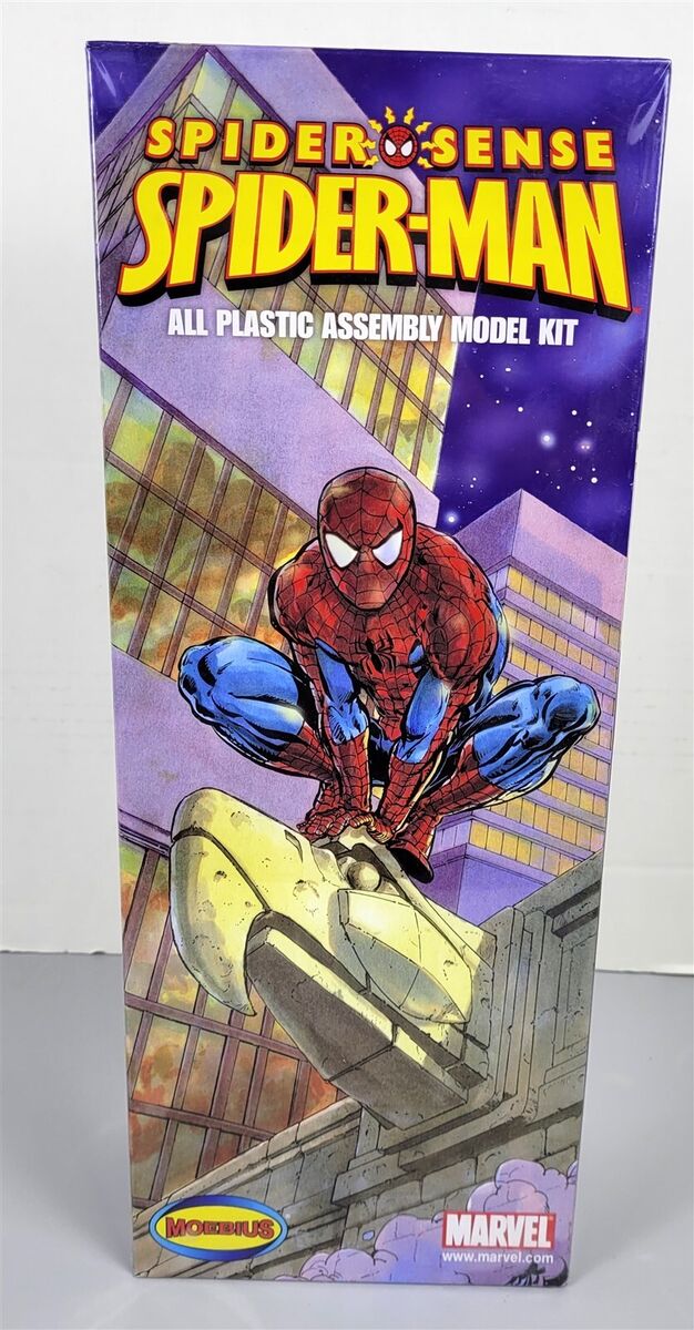 Moebius Models Factory Sealed Spider-Man Model Kit # 907 ~ C60 Moebius Models Factory Sealed Spider-Man Model Kit # 907 ~ C60