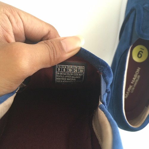 Mark Nason Los Angeles Kiss Me Velvet Loafers Blue Navy Sneakers Women’s 9 - Picture 5 of 6