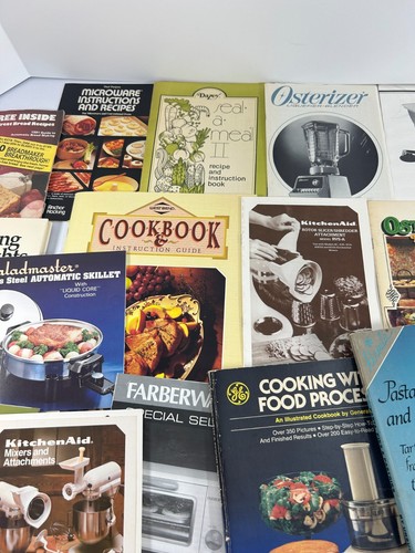 Vintage Lot 20 Kitchen Appliance Instructions Recipes Booklets Dazey Dak Books - Picture 4 of 8
