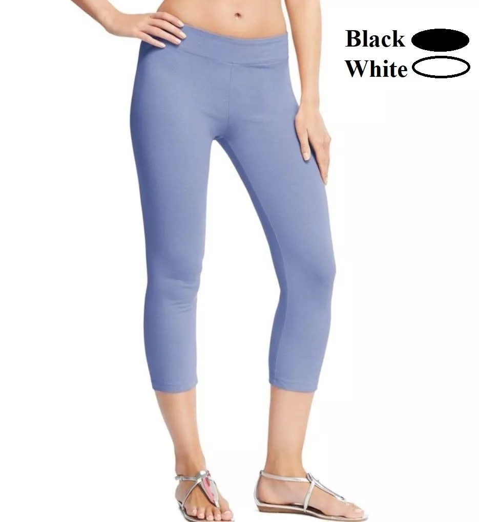 Hanes Women's Capri Leggings Cotton Capri Leggings