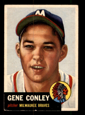 Conley出品 1953 Topps #215 Gene Conley VG-EX (crease) | eBay