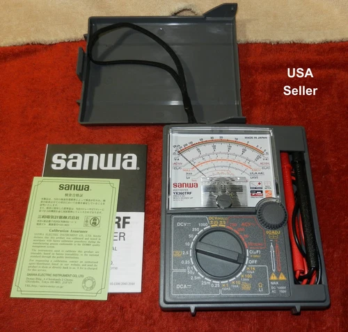 JAPAN Sanwa YX-360TRF Linear Analog Multimeter Tester YX360TRF