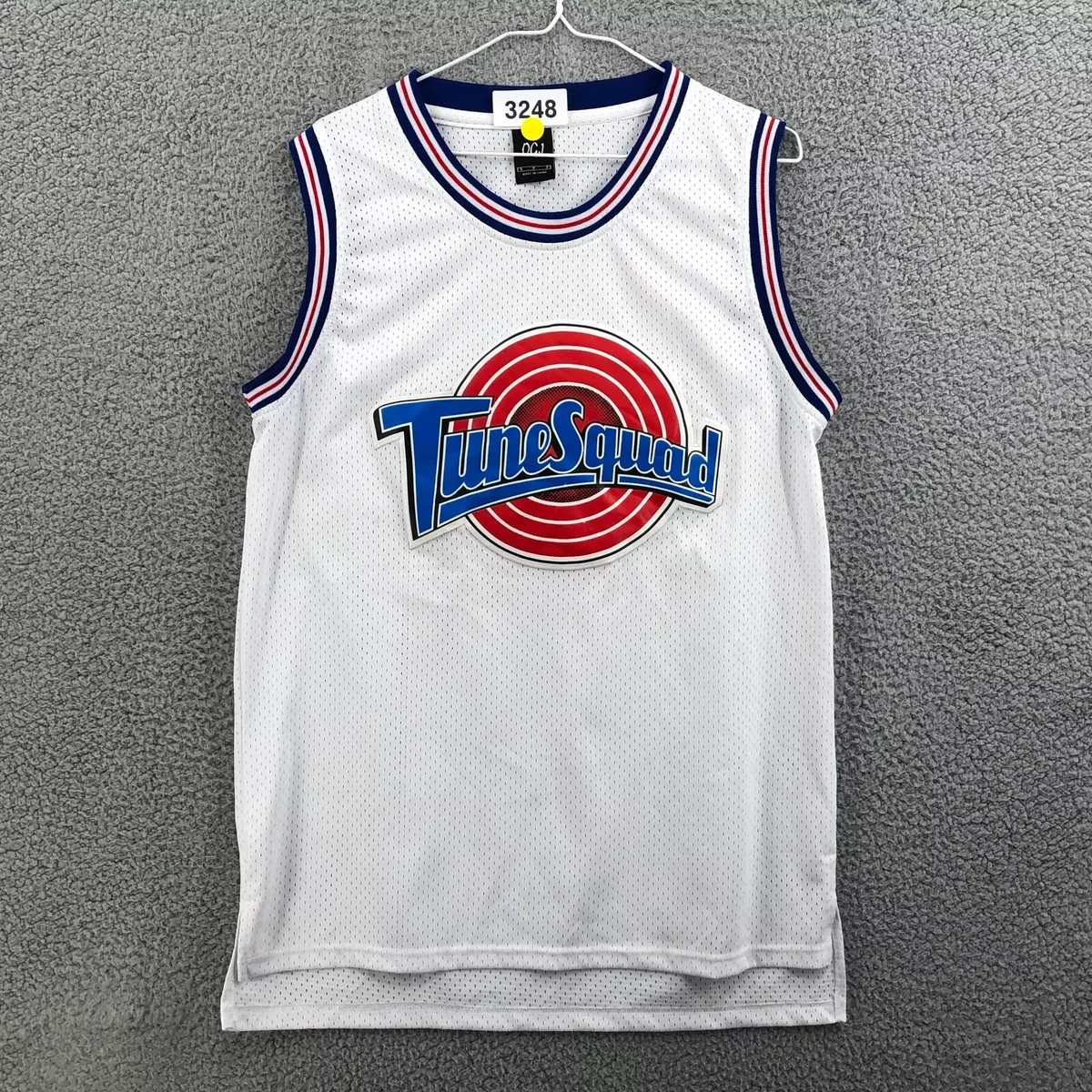 Michael Jordan White Tune Squad Jersey