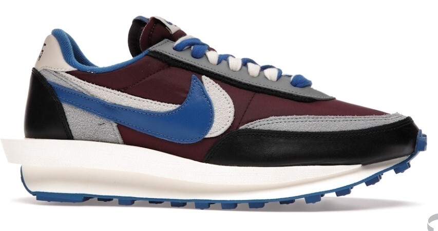 SACAI X NIKE Taglia 11 5 Nike LDWaffle x Sacai x Undercover Night Maroon Team Royal