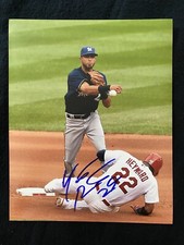 Yadiel Rivera Milwaukee Brewers Signed Auto Autographed 8x10 Photo