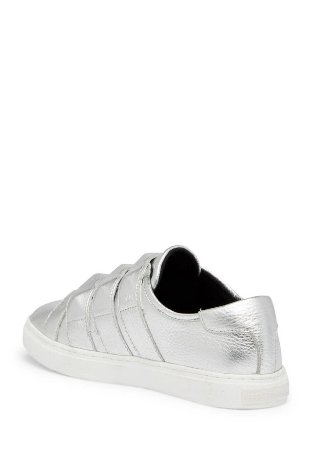 全新 Rebecca Minkoff 设计师 铆钉运动鞋 运动鞋 女式 11 皮革 — 第 2/3 张图片