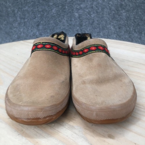 Sandali verdi Daniel donna 7 M muli marrone pelle scamosciata punta rotonda comfort casual - Foto 5 di 12