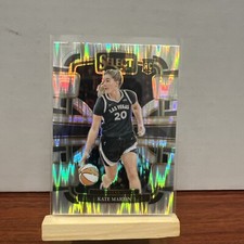 Kate Martin 2024 Select WNBA RC Concourse Silver Flash Prizm #22 Rookie Aces