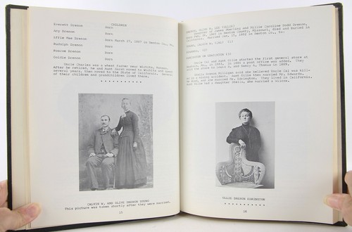 Drenon-Hart Genealogy 1972 Descendants of Thomas and Eveline Drenon - TN, MO, NC - Picture 11 of 12