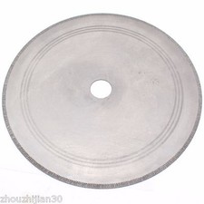 14'' Notched Diamond Lapidary Saw Blade For Cutting Stone W bushing 3/4" 5/8"