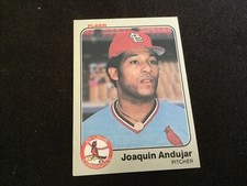 1983 Fleer - #1-Joaquin Andujar card